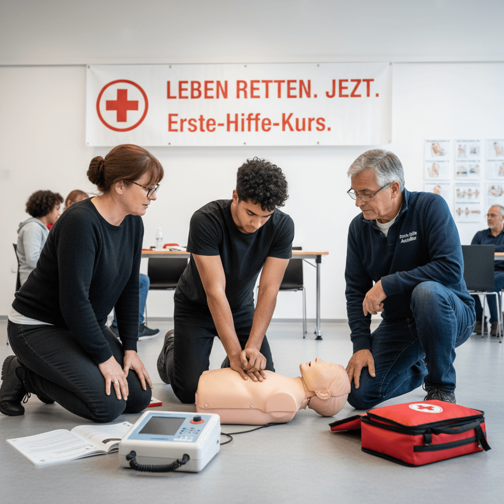 Erste-Hilfe-Kurs beim DRK